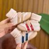 Обувь для первых шагов с мягкой подошвой для новорожденных и малышей (6-12 месяцев)