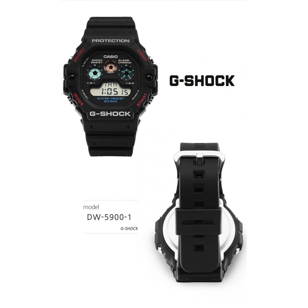 G Shock DW 5900 1DR DW 5900 1 5900 SerieS DIGITAL SPORTS Soldier Мужские уретановые часы