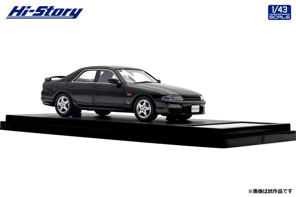 Interallied Hi Story 143 Nissan Skyline 4-дверный седан GTS25t Тип M spec-II (1996) Модель с черным покрытием HS477BK