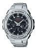 CASIO Часы Casio Аналоговые Цифровые Солнечные Полностью Металлические G-Shock Мужские Ana-Digi G-STEEL GST-S110D-1A [Товар]
