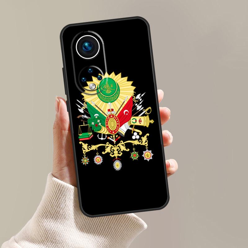 Кейс с гербом Османской империи для Honor Magic 7 5 6 8 Pro 200 400 50 70 90 Lite X8c X8b X9a X9b X9c X9d Win RT Чехол