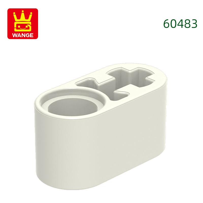 Non-Toxic 217Pcs/Lot No.60483 Beam Thick Bricks 1X2 Axle Holes Block Moc Color Accessories Compatible With Brick Diy Children'S Toy