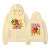 Bad Bunny Un Verano Sin Ti Hoodie – Unisex Oversized Pullover Hooded Sweatshirt, Album Cover Heart Character Print, Latin Reggaeton Streetwear