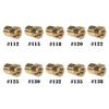 10X M5x0.80 8mm Carburetor Main Jet Kit 112/115/118/120/122/125/130/132/135/138