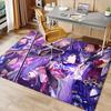 Genshin Impact characters8 Printed Absorbent Washable Carpet, Non-Slip Bathroom Mats, Kitchen Rugs, Yoga Mat,Living Room Entrance, Camping Picnic Rugs