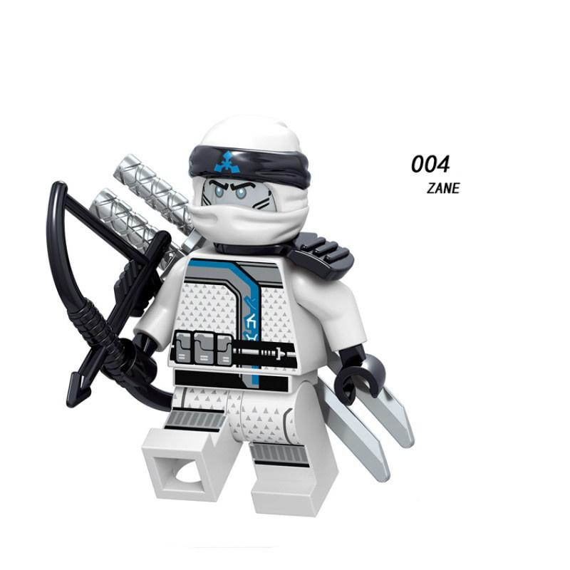 Single Christmas Gift Minifigure A001-008 Toy Children's Educational Toy Minifigures Assembled DIY Building Blocks