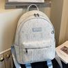 Осенний портативный рюкзак женский 2025 новый корейская версия модный школьный рюкзак большой вместимости женский для отдыха и путешествий