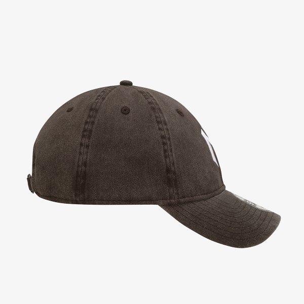 Кепка New Era New York Yankees, без каркаса, пигментно-вымытая, коричневая 15131652