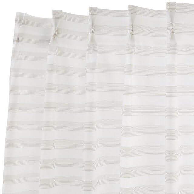 Nitori (NITORI) Deco Home Light-Reflecting, Heat-Blocking, and Privacy-Shielding Lace Curtains, 100cm Wide x 133cm Long, 2 Panels, DH67 5734692