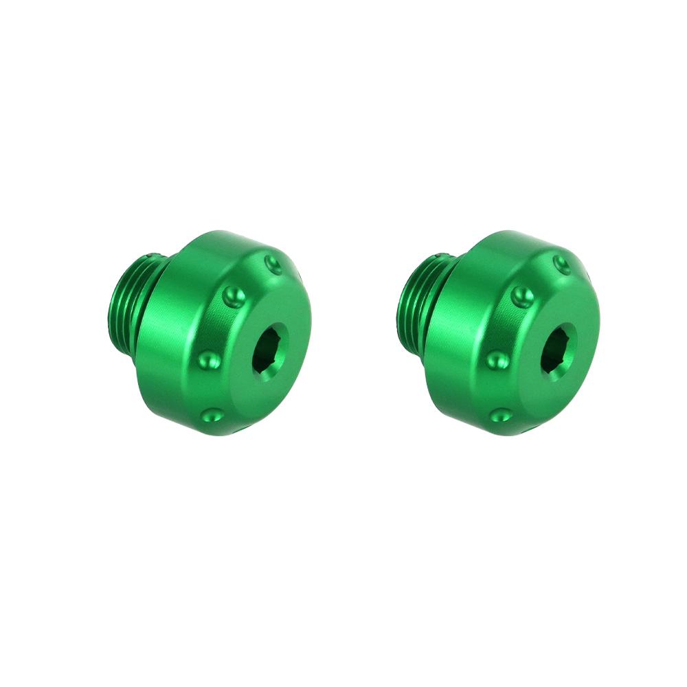 Motorcycle Aluminum Crash Bar Guard Ball Bar End Caps Engine Guard Collision Protector Subcage Stunt Protection Crash Cage Caps