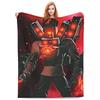 Skibidi Toilet Funny Blankets Flannel Throw Blanket Super Soft Throw Blankets for Home Bedroom Outdoor Throws Bedspread Quilt