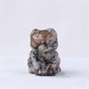 Изящная резная фигурка кошки из кристалла для удачи. Идеальный подарок для друга, детей