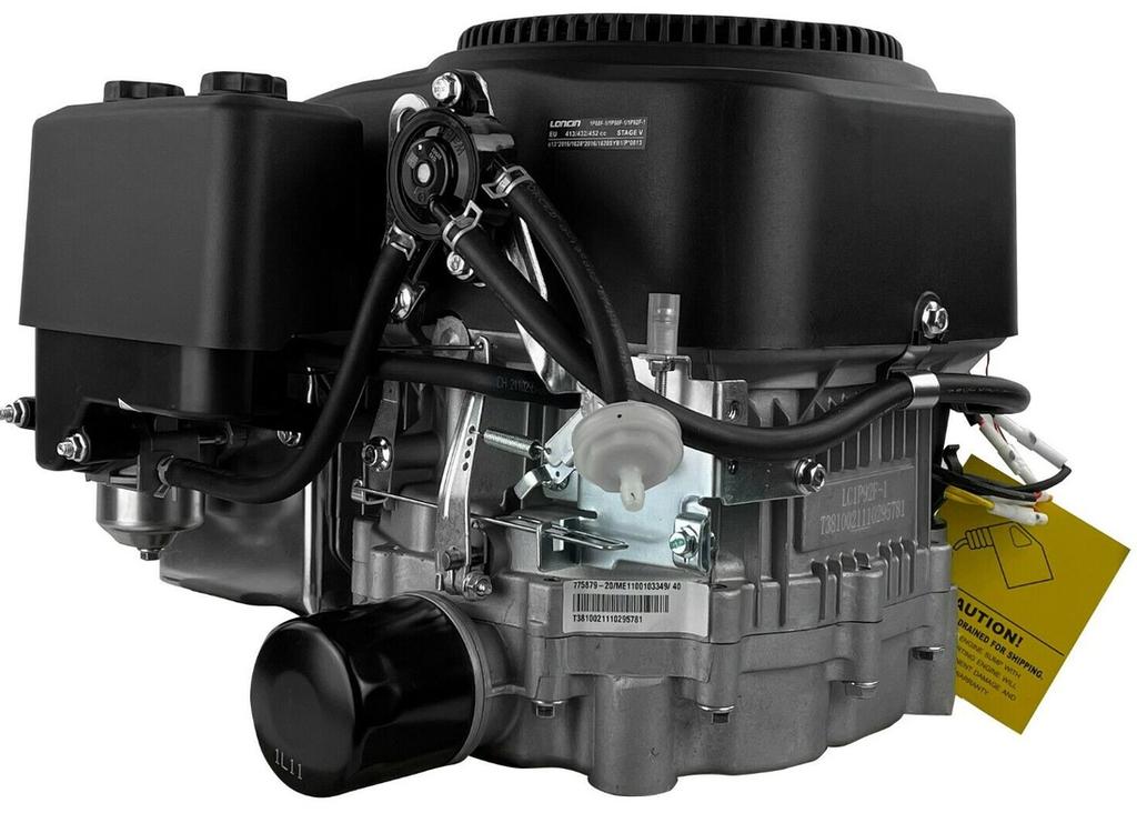 Двигатель Loncin Lc1P92F для трактора, бензиновый двигатель сгорания 1P92, 16 л.с., 452 см3/Emak K1600/Al-Ko Pro 450/Loncin 1P92, одноцилиндровый вертикальный вал Walco