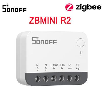 Умный выключатель SONOFF ZBMINIR2 Zigbee 3.0 с управлением с мобильного телефона (Требуется шлюз Zigbee)
