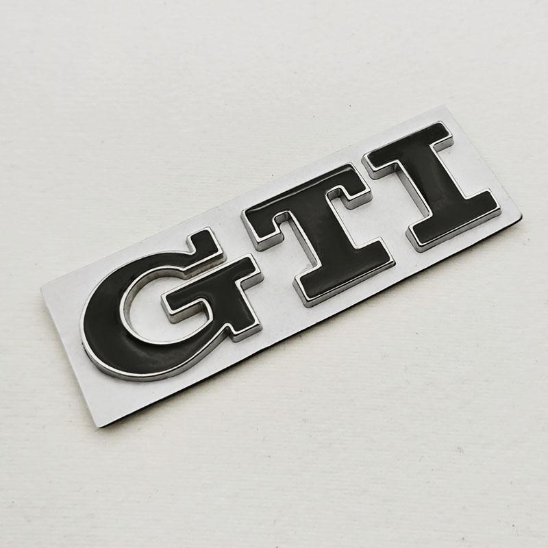 AABIL1 2026 Hot VOLKSWAGEN 3D Metal Car Grille Logo GTI Badge Emblem For Volkswagen VW Polo Golf 4 5 6 7 8 Mk4 Mk5 MK6 MK7 MK8 GTI Stic