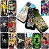 Чехол для Apple iPhone 17 16 14 15 Plus Pro Max 16E ProMax + 15Plus 15+ 16+ Чехол для телефона Санджи Ророноа Зоро One Luffy Pieces