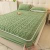 Трехмерная жаккардовая простыня из тафты, приятный для кожи наматрасник из матового молочного бархата, теплое покрывало на кровать