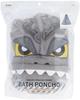 Skater Bath Poncho with 108 x Godzilla Kids' Hood, Quick-Drying, 92cm, Design, Boys' BPO1-A