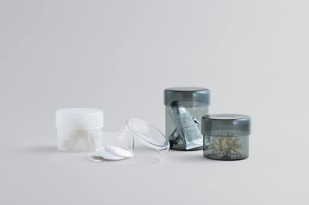 Kinto SCHALE Glass Case 100x85mm Frost 25765