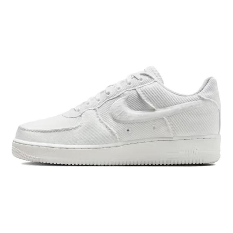 Nike Кроссовки Air Force 1 Low Canvas Summit White Light Orewood Brown HV1204-100