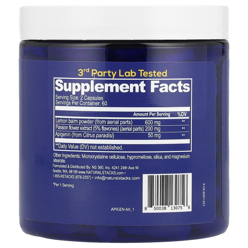 Apigenin+, 120 Vegan Capsules