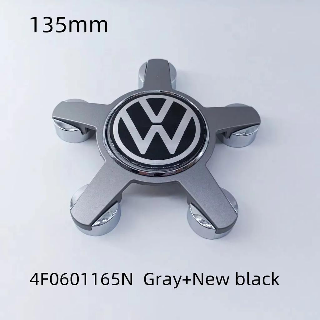 DKRSE1 For VW Volkswagen Jetta MK5 Golf 4pcs 135mm Volkswagen Golf Polo Car Wheel Center Caps 5Pins Rim Hub Cover Hubcap Logo Badge Emb