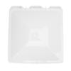 RV Roof Vent Cover 13 X 13in Universal White Vent Lid for Trailer Motorhome Bathroom