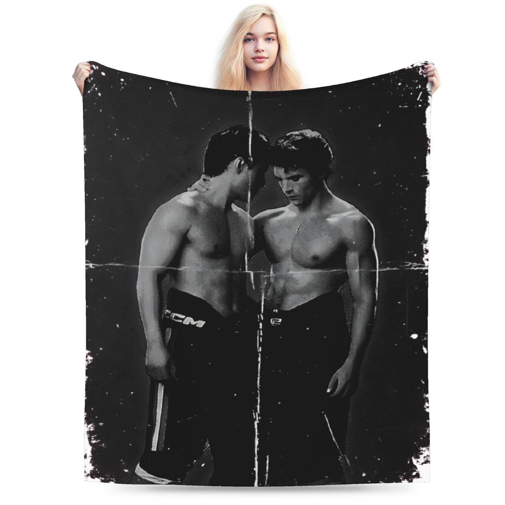 Warm Cozy Blanket Travel Office Ilya Shane Hockey Romance Heated Rivalry Throw Blanket Print  Bedspread For Home Decor