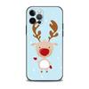 Мягкий силиконовый чехол для телефона для iPhone 14 13 12 11 Pro Max 6 6S 7 8 Plus X XS XR 12 13 Mini Shell Рождественская елка с оленем