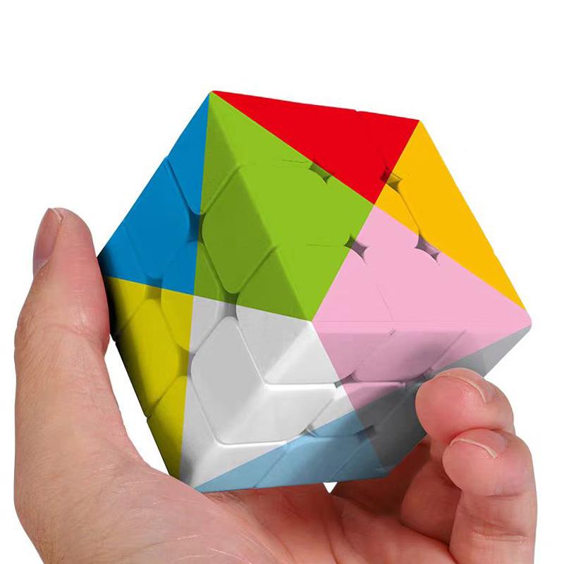 Speed Cube 3x3x3 Color Rainbow Educational Puzzles Relieve Stress For Teens Boys Girls Brain Teaser Cubo Infinito Zauberwürfel