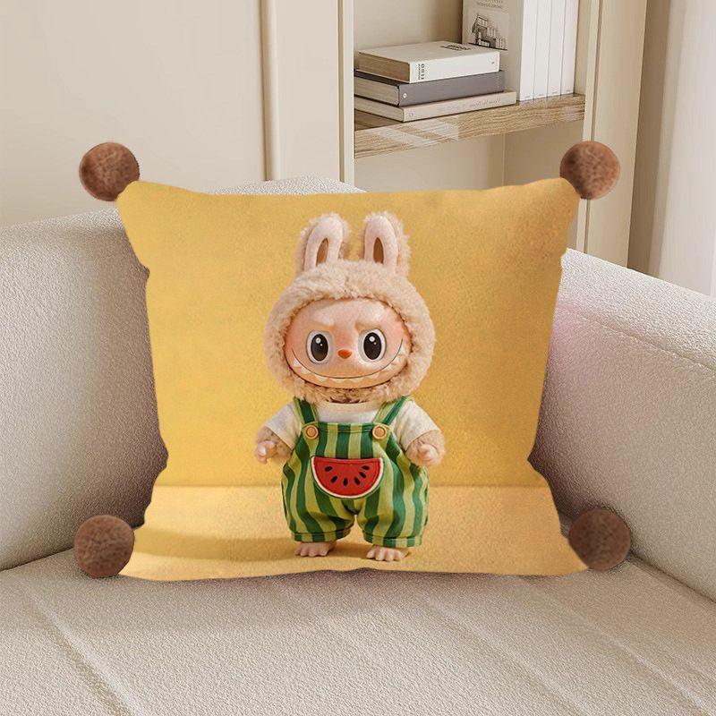 Периферийная серия Подушка-игрушка Мультяшная кукла Подушка-игрушка, Подушка-подушка в подарок, Подушка-подушка для спинки