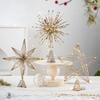 Minimalist Modern Christmas Tree Star Ornament 3d Snowflake Design Festive Decor