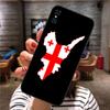 Georgia Flag Phone Case For Xiaomi Mi 12 11T 10T 9T Lite Pro Ultra Note 10 Poco F3 F4 X4 GT Soft Black Phone Cover