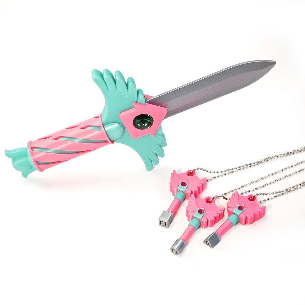 Сезон 3 Корейская традиционная игра Кальмар Ожерелье 3D Печать Косплей Ожерелье Брелок-кальмар для фанатов ТВ Семейных вечеринок Подарков