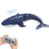 Remote Control Whale Shark Robot Shark New Wireless Kids Gift Speedboat, Version, Waterproof, 2.4Ghz Control, (Black)
