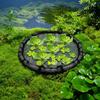 Pond Plant Protector Floating Island Fish Barrier Fine Mesh Round Netting Protects Plants from Aquatic Animals for Pond Plants