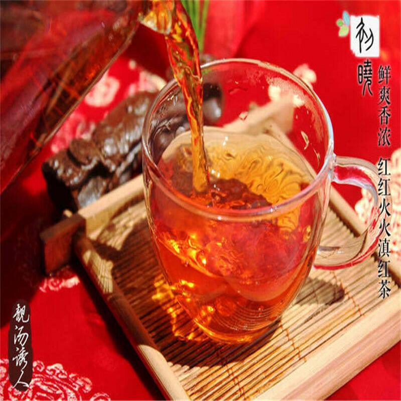 250 г Черный чай Дянь Хун ручной работы Черный чай высшего класса Красный чай Чай из пагоды Юньнань