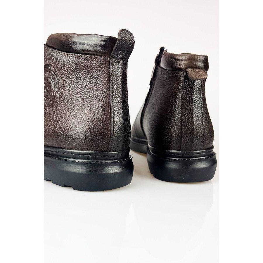 Мужские повседневные полусапоги из натуральной кожи