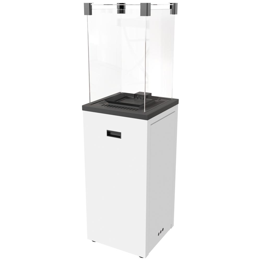 Patio Gas Heater Patio Slim Steel White manual 8,2 kW