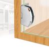 Punch-free Wine Cabinet Cupboard Clamp Cabinet Hinge Glass Clip Door Hinge Glass Clamp Glass Hinge