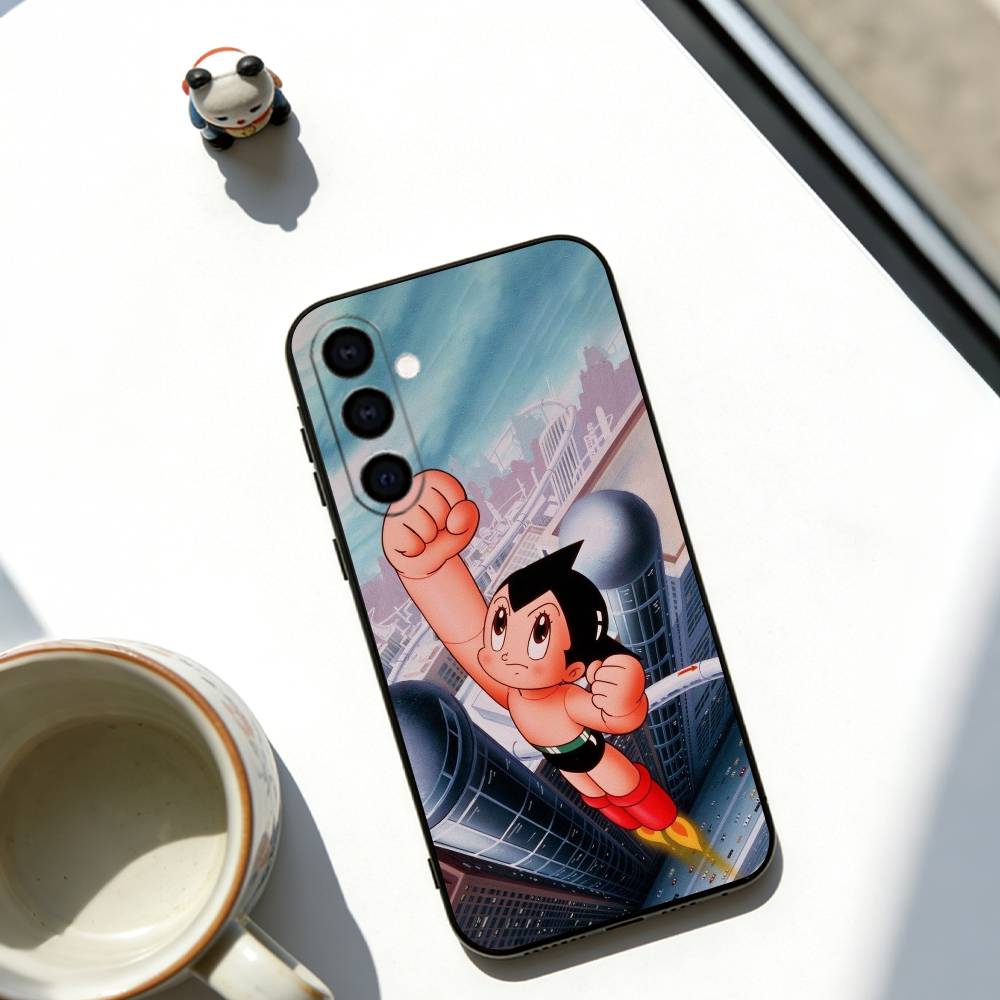 Astro Boy Phone Case For Samsung Galaxy A73,A72,A71,A70,A53,A52,A51,Others Soft Black Cover