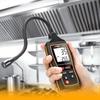 Галогеновый детектор утечек кондиционера, 0-1000PPM Звуковая световая вибрационная сигнализация Тестер утечки хладагента, SW-743A
