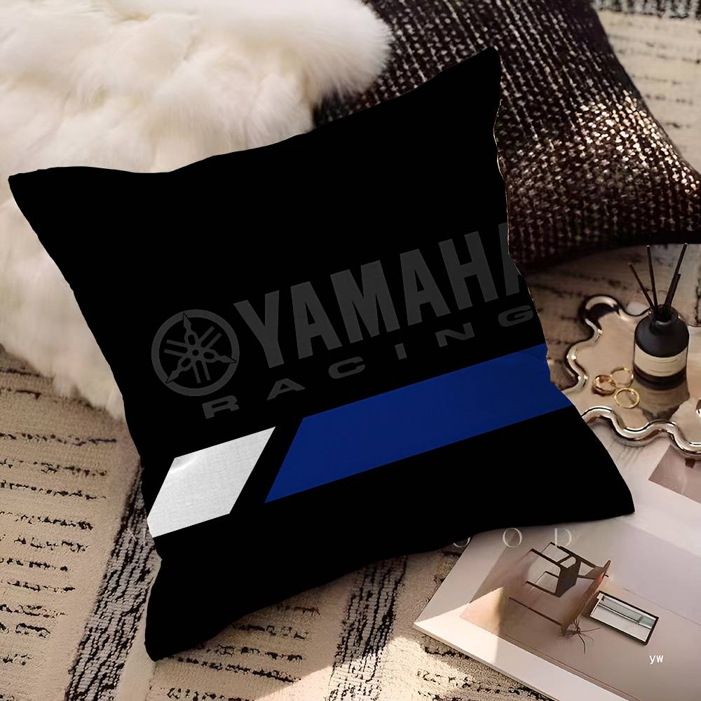 Подушка-наволочка для мотоцикла Y-YamahaES-A Мультяшный Подарок Наволочка Спальня Дом Диван Стул Сиденье Декор Наволочка