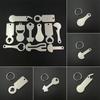 Removable Shopping Trolley Tokens Stainless Steel Shopping Carts Key Release Key Keychains