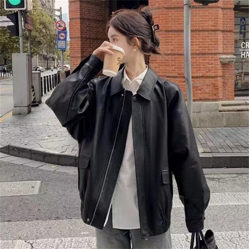 Кожаная мотоциклетная куртка Maillard American Retro Brown - ветрозащитная и стильная