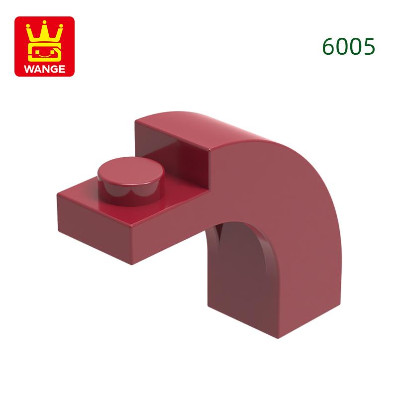 Нетоксичный 98 шт./лот 6005 Арка 1X3X2 Изогнутый верх Строительный блок Аксессуары Moc Совместимый с Кирпичом Детские игрушки Подарочная коробка