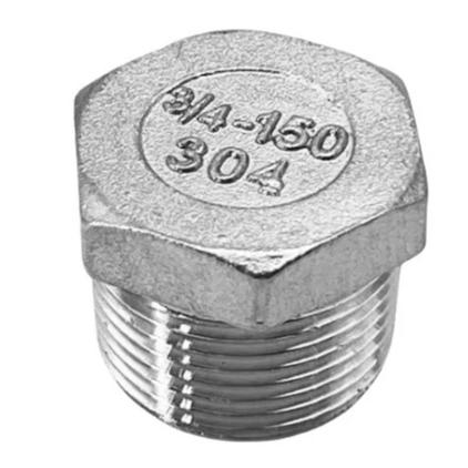 1/8" 1/4" 3/8" 1/2" - 4" BSPT NPT Мужская Шестигранная Заглушка Колпачок Нержавеющая Сталь 201/304/316 Соединитель Трубопроводная Арматура Вода Газ Масло 225 PSI