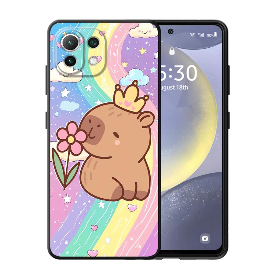 Чехол для Xiaomi Mi 13 Lite 11T 14 11 10T 12T Pro 12 15 Pro 12X Funda Чехол для телефона Цветная Капибара (3)