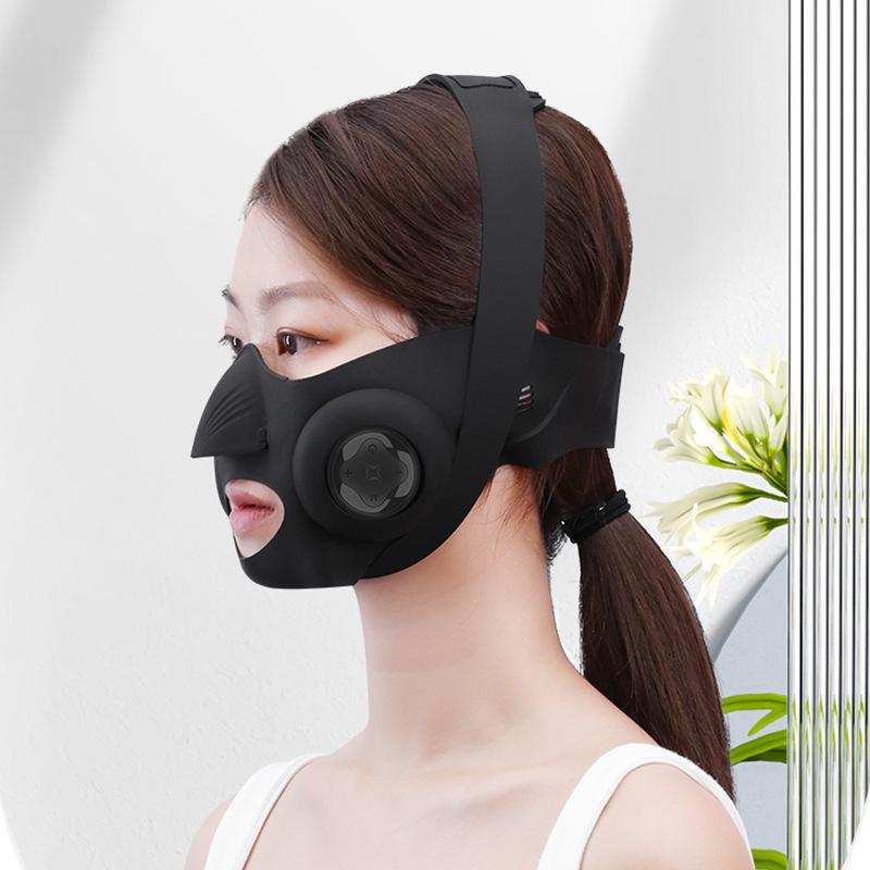 Electric Microcurrent V-Face Slimming Silicone Mask – Facial Lifting & Firming Device
