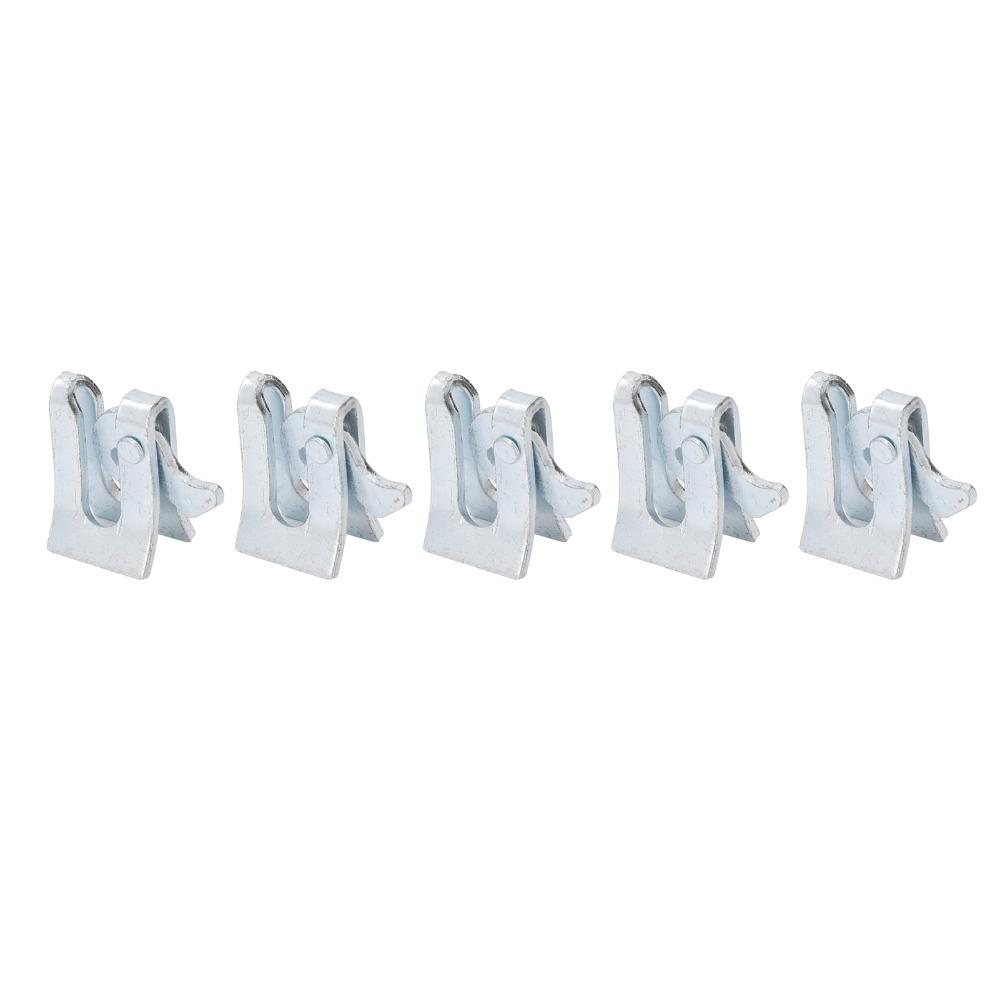 5pcs Galvanized Steel Plate Pet Cage Suspended Water Dispenser Fence Latch Pig Farrowing Bed